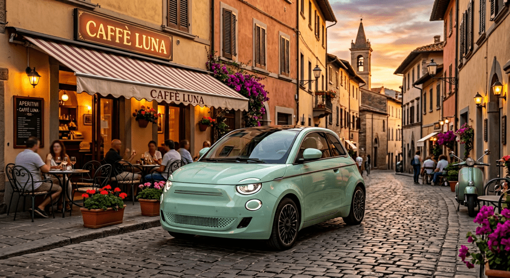 Fiat 500e compact urban EV