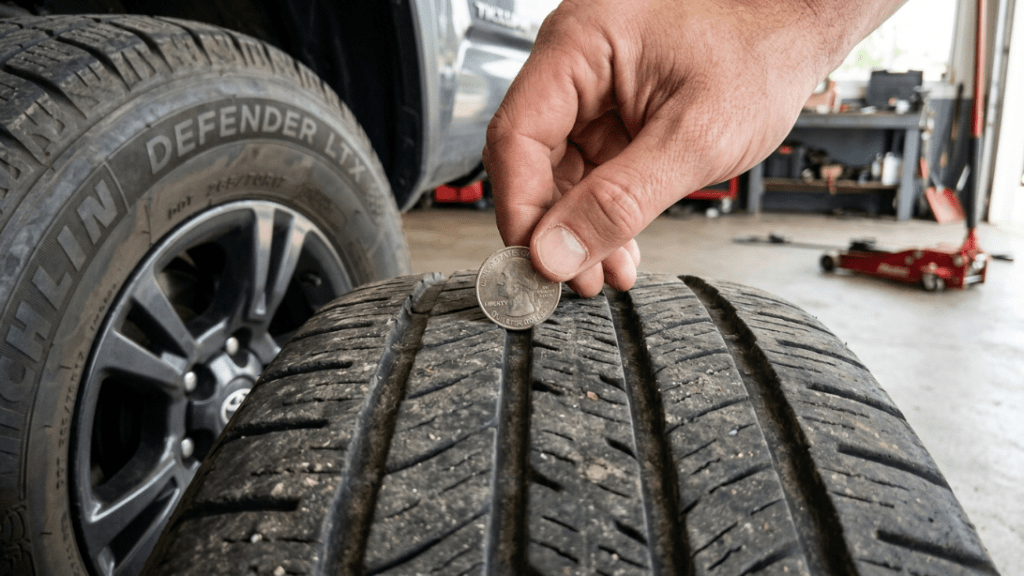 Car maintenance tips for brake pad inspection