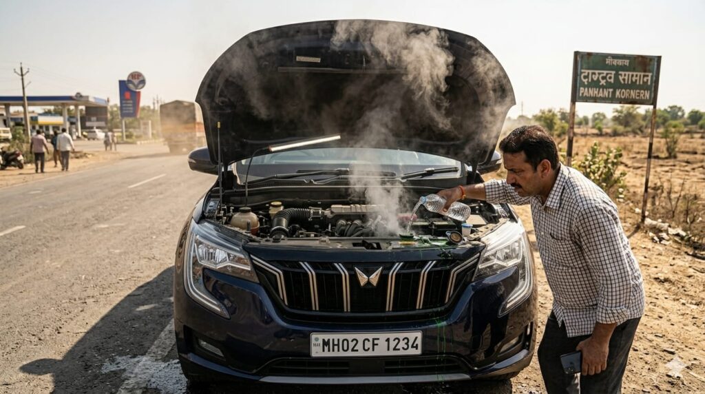 Driving with Overheating Issues