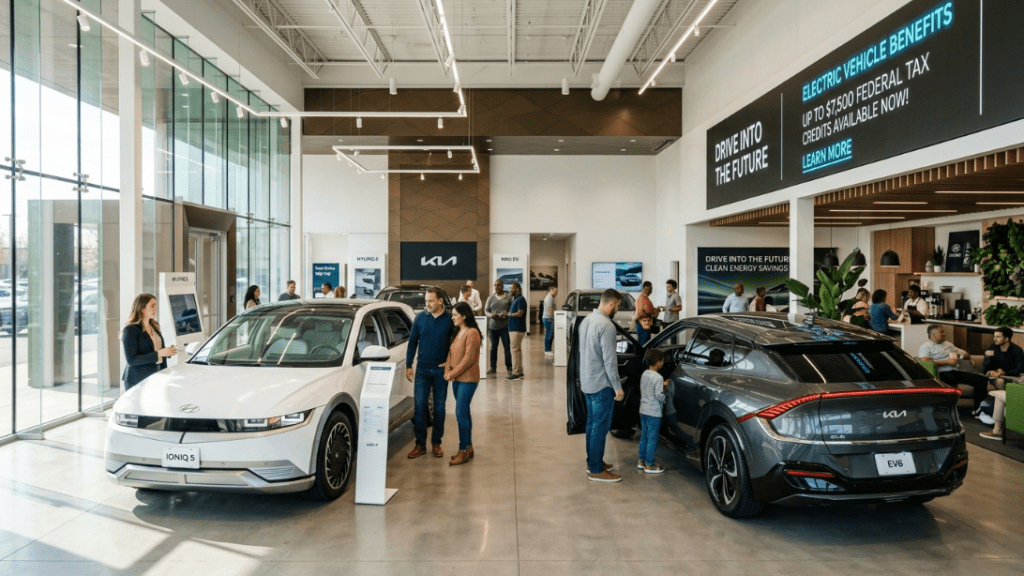 buying an electric car in 2026 charging station