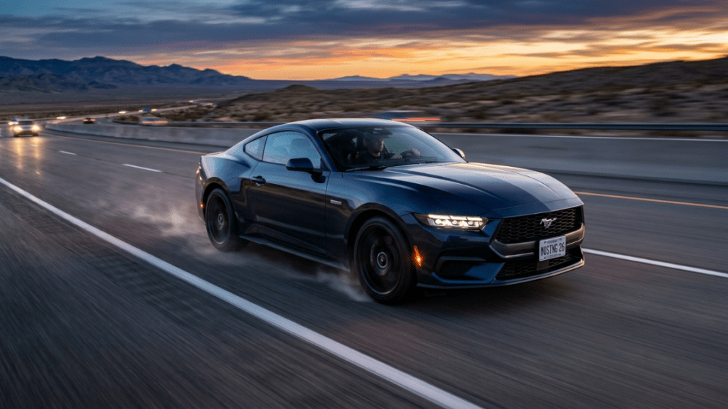 “Ford Mustang EcoBoost budget sports car”