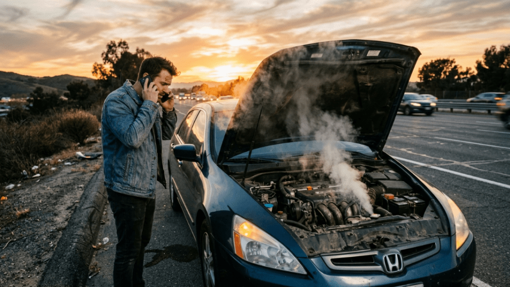 Car maintenance tips for checking engine oil levels
