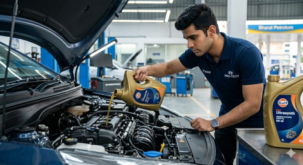 Use the correct engine oil grade