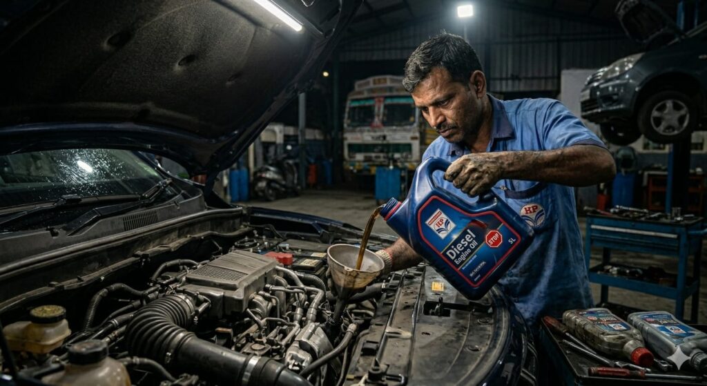 Using Wrong Engine Oil