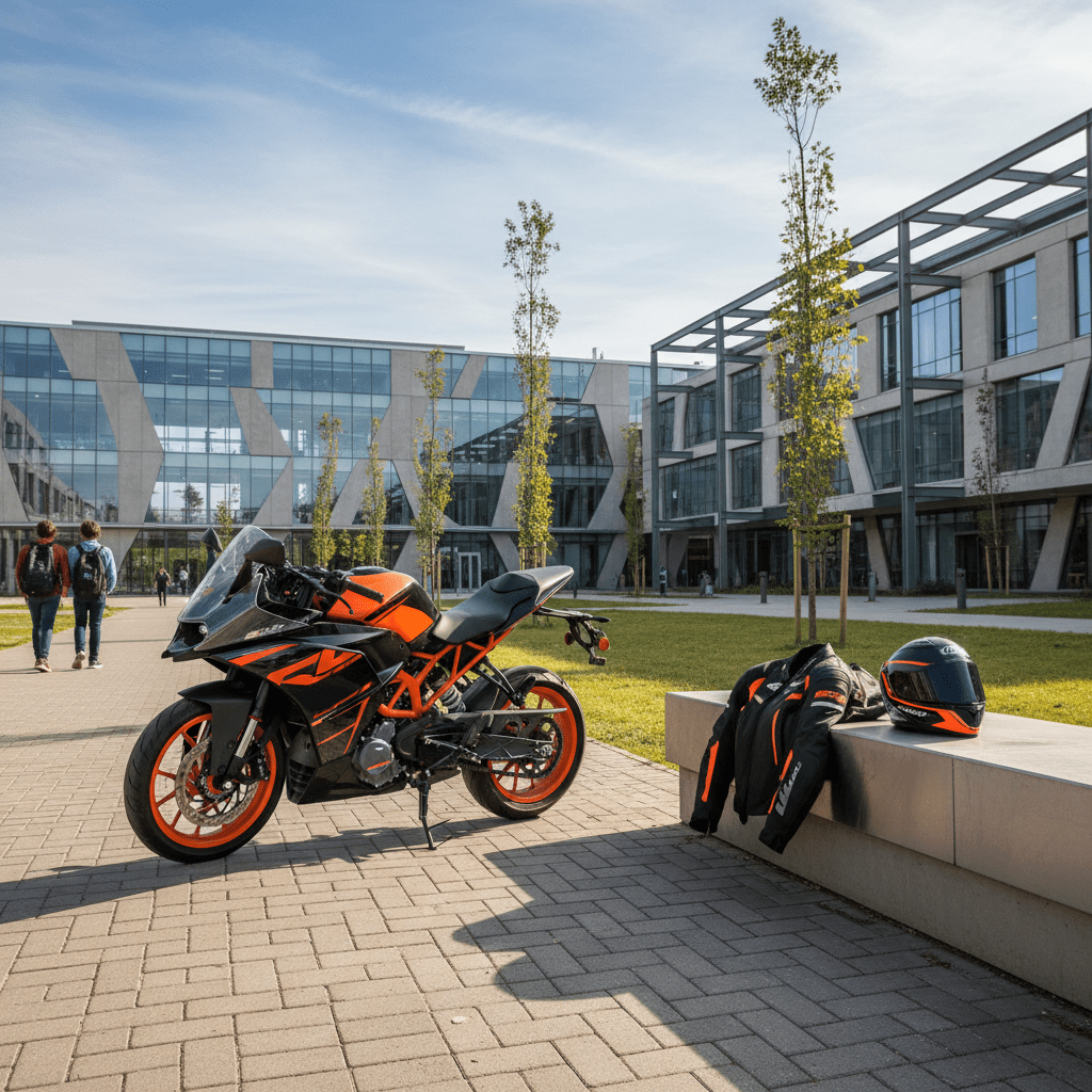 KTM RC 125 for college students and beginner riders